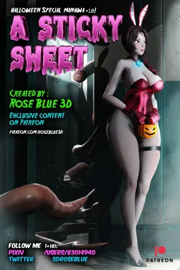 A sticky-sweet - English manga cover