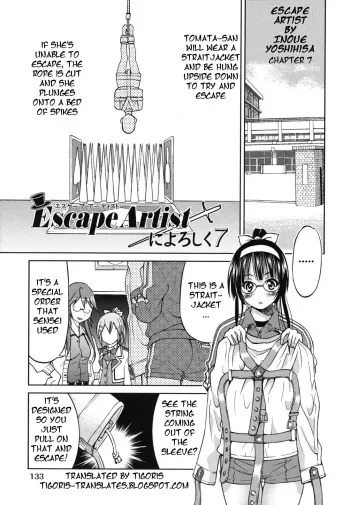 Escape Artist Chp 7 manga cover