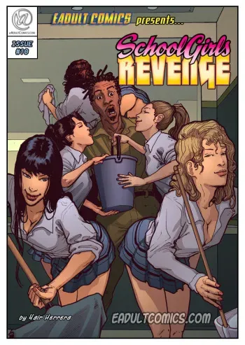 [Yair Herrera] Schoolgirl's Revenge #10 manga cover