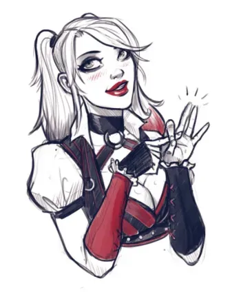 Superslut Harley Quinn by Devilhs-adult-art (Finished) manga cover