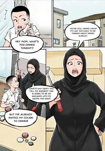Mother Swap: BBC My Cousin's Mother manga cover