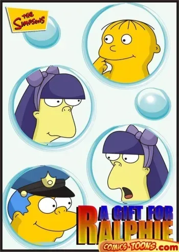 [Comics Toons] A GIFT FOR RALPHIE (The Simpsons) manga cover