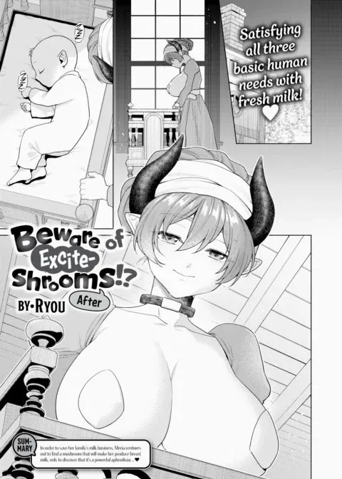 Beware of Exciteshrooms!? After manga cover