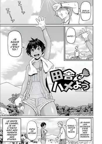 [John K. Pe-ta] Inaka de Hameyou | Une fille de la campagne (Zenryoku Ana Musume) [French] [Lopxi] [Digital] manga cover