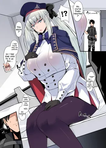 Mukashi no Seifuku wo Kiru Morgan Heika | Queen Morgan Wearing Her Old Uniform manga cover