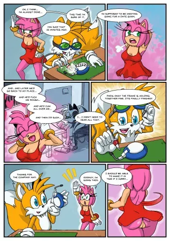 [Omega Zuel] Malfunction (Sonic The Hedgehog) manga cover