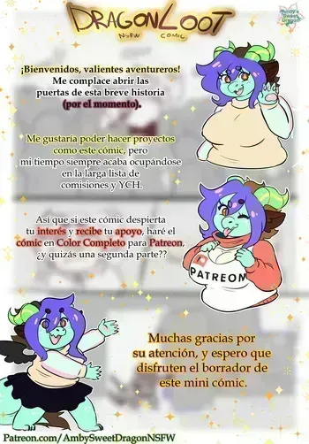 [Artis AmbySweetDragon] DragonLoot Comic (Complete) Spanish version manga cover