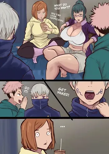 [Arachnart] Maki Zenin x Nobara comic (Jujutsu Kaisen) manga cover