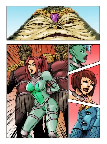 [AndronicusVII & WadeVezecha] Slaves of the Hutt (Star Wars) manga cover