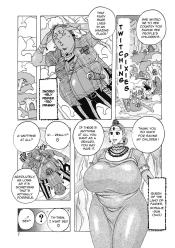 Jeanne DAck Hokkai no Kotou Chira Chira - Twitching PixiesUncensored manga cover