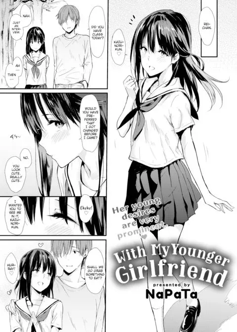 With My Younger Girlfriend manga cover