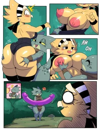 [sssonic2 (SupahSayainSonic2)/ZombieRay10] Gilly x Fayga manga cover
