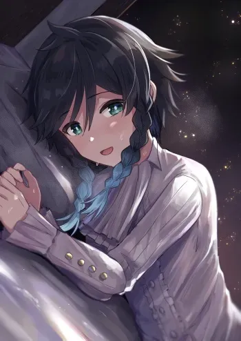 [Takama] Tomoru Umi ni Kaze wa Fuku | Wind-Swept Lanterns At Sea (Genshin Impact) [English] manga cover