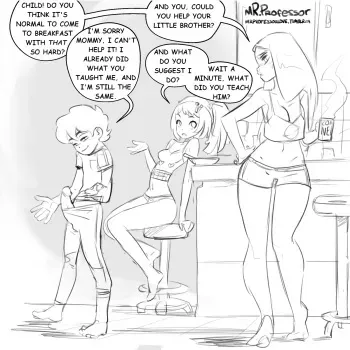 [Mr_Professor] Mommy's Bakery 1 (Corrected English) manga cover