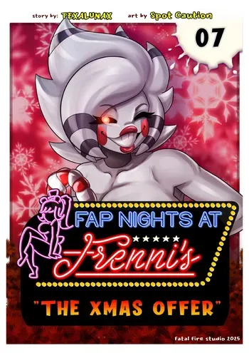 [Fatal Fire Studios] Fap nights at Frennis 7 "THE XMAS OFFER" (Five Nights at Freddys) manga cover