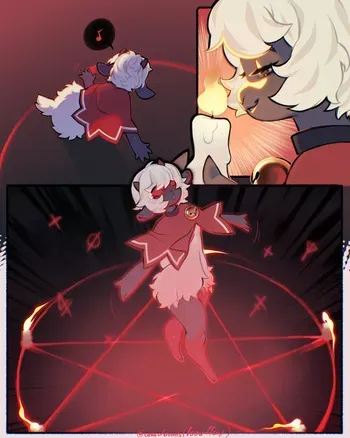 [Loo] Cult of the Lamb comic (Ongoing) manga cover