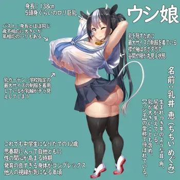 [Kawahagitei] Cowgirl - Milking Story manga cover
