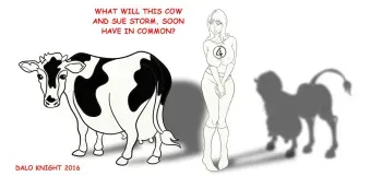 [DALO KNIGHT] Project 35: What Will This Cow and Sue Storm Soon Have In Common? manga cover