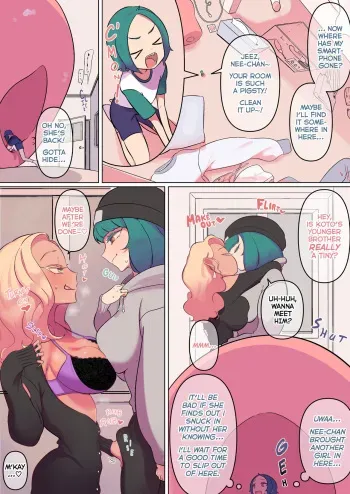Futa onna no onaho de kobito kurasshu to VORE manga manga cover