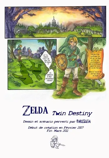 [Passage] Zelda Twin Destiny (The Legend of Zelda) [French] manga cover
