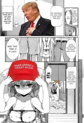 Donald Trump: Make America Great Again! manga cover