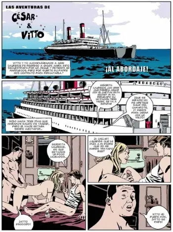 Las Aventuras De Cesar and Vitto manga cover