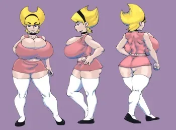 [The Dark Eros] Mandy's Booty (The Grim Adventures of Billy and Mandy) manga cover