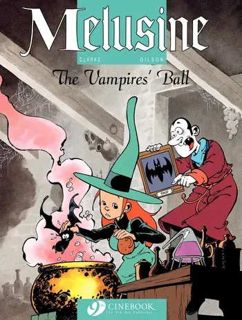 Mélusine #02 - The Vampires' Ball, 1996 manga cover