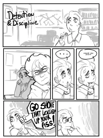 [McSiggy] Detention & Discipline [Homestuck] manga cover