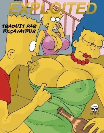 [The Fear] Exploited [The Simpsons] [French] [Excavateur] manga cover