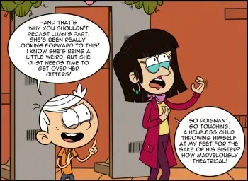 [ADullPerson] You're welcome (The Loud House) manga cover