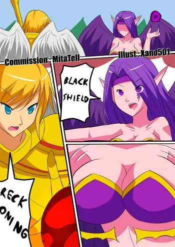 [Xano501] Kalye x Morgana: Boobies Skill (League of Legends) manga cover