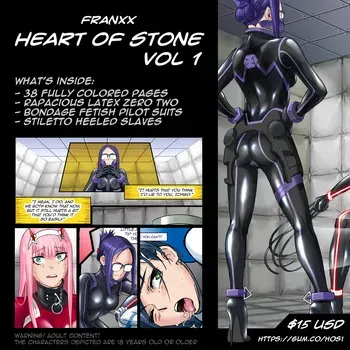 [HK Comm] Franxx Heart of Stone Vol 1-2 manga cover