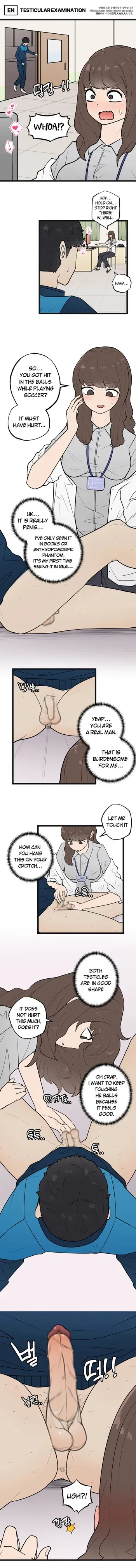 [LangD] 2023-05-26 고환 진찰(Testicular examination) manga cover