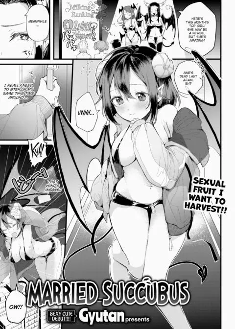 Married Succubus manga cover