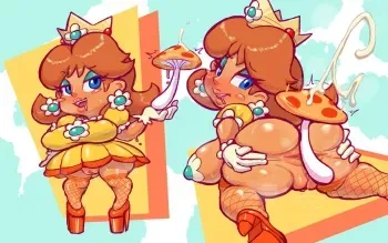 [Skitt] Weird Shroom Shenanigans (Super Mario) manga cover
