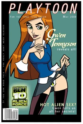 Gwen Tennyson from ben 10 manga cover