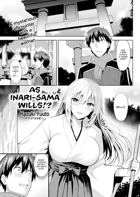 As Inari-sama Wills!? manga cover