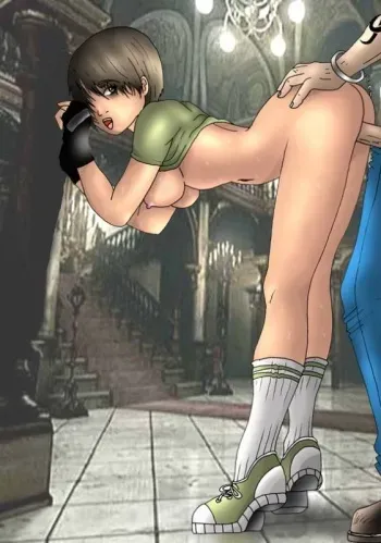 Tenshi's royal guard- Rebecca Chambers manga cover