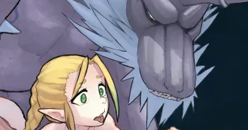 [Gixar] Elf x Kirin (Monster Hunter) manga cover