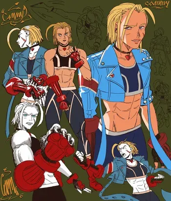[The Yee] Cammy x Chun-Li (Street Fighter) manga cover