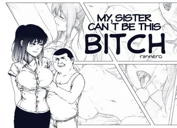 My sister can't be this BITCH - English manga cover