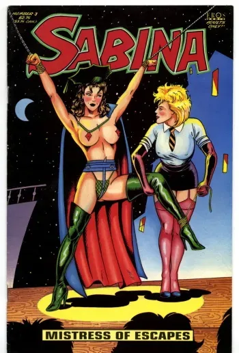 [Paul Naring] Sabina - Mistress of Escapes #3 manga cover