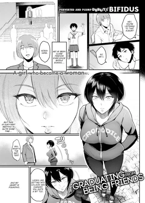 Graduating From Being Friends manga cover