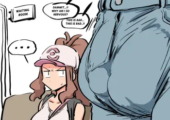 Hilda and big dick man manga cover