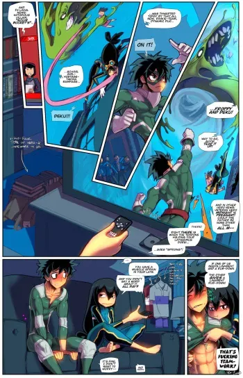 [Fred Perry] That's Fucking Teamwork! (My Hero Academia) manga cover