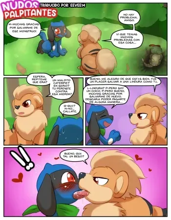 [MODCA] Throbbing Knots | Nudos Palpitantes (Pokémon) [Spanish] [Eevee14] manga cover