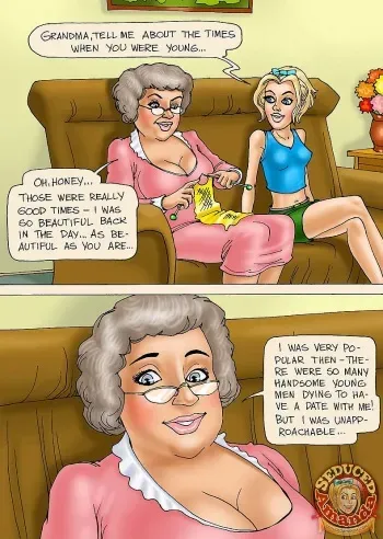 Amanda - Grandmas Memories manga cover