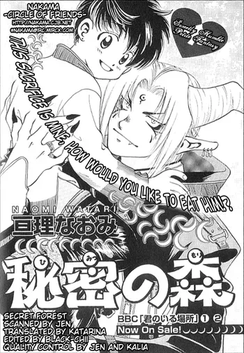 Secret Forest manga cover