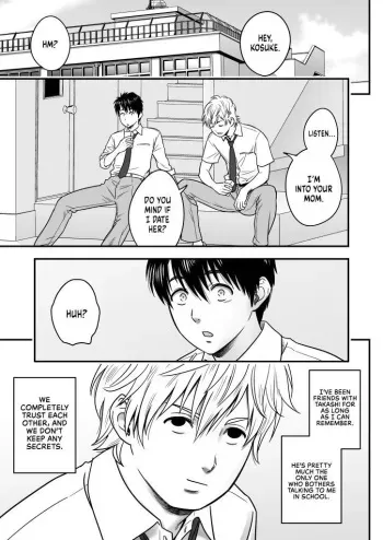 Haha ga Tomo Kano ni Natta node manga cover